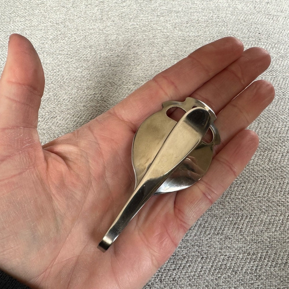 Skull Spoon Money Clip - Picture 3 of 6